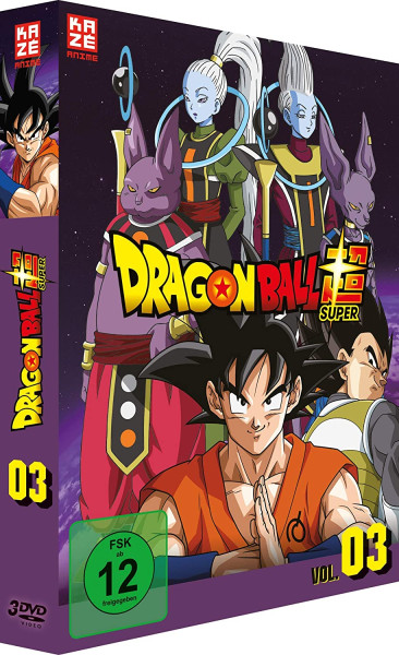 DVD Dragonball Super Vol 03 - Das 6. Universum (Ep. 028-046)