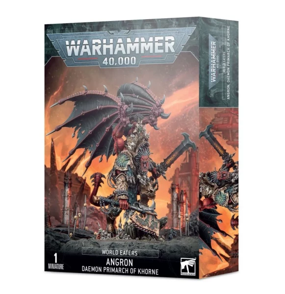 Warhammer 40,000: 43-28 World Eaters - Angron Daemon Primarch of Khorne 2023