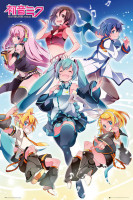 Poster: C39 Hatsune Miku Group 91,5 x 61 cm Poster: C39 Hatsune Miku Group 91,5 x 61 cm