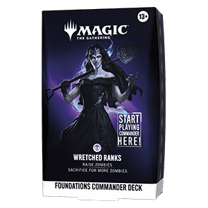MTG - Foundations Starter Commander Deck Wretched Ranks EN