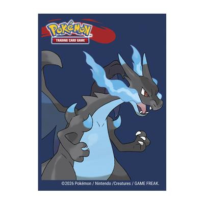 UP - Mega Charizard X 65ct Deck Protector Sleeves for the Pokémon Trading Card Game
