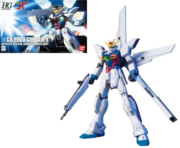 Model Kit: HG Gundam After War 109 - GX-9900 Gundam X Satellite System Loading 1/44
