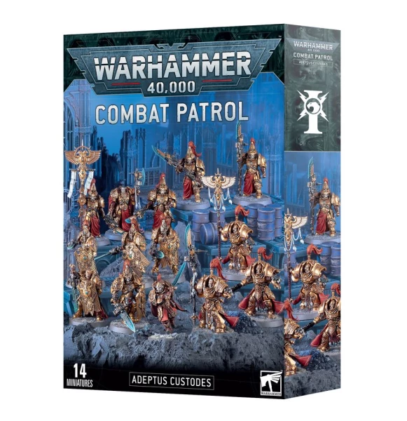 Warhammer 40,000: 73-01 Adeptus Custodes - Kampfpatrouille / Combat Patrol 2024