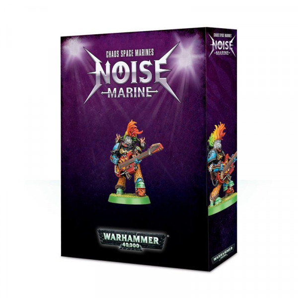 Warhammer 40,000: Chaos Space Marines - Noise Marine mit Gitarre