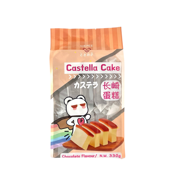 Snack: Castella Cake / Schaumkuchen - Chocolate Flavour 330g