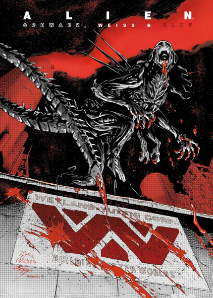 Alien - Schwarz, Weiss und Blut