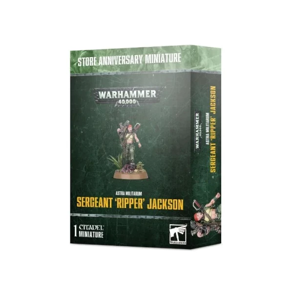 Warhammer 40,000: ASTRA Militarum Sergeant Ripper Jackson