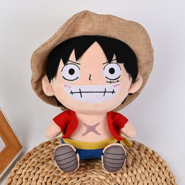 Plüsch: One Piece Plüschfigur Monkey D. Luffy Gear 5 New World Ver. 20 cm