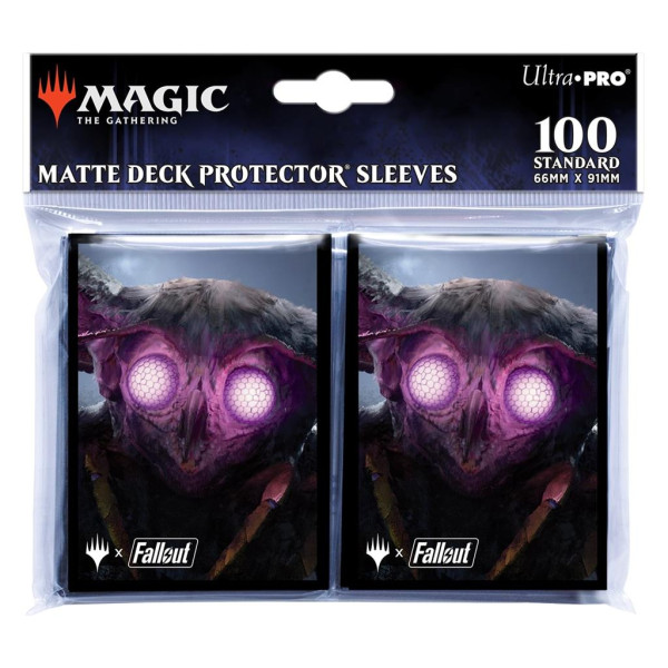 UP - Fallout 100ct Deck Protector Sleeves C for Magic: The Gathering