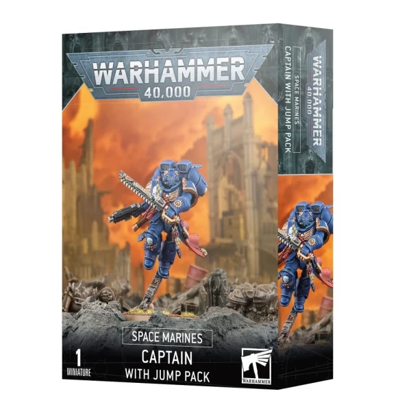 Warhammer 40,000: 48-17 Space Marines - Captain with Jump Pack / mit Sprungmodul 2023