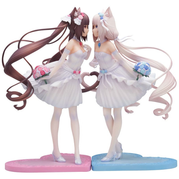 Figure: Nekopara PVC Statue 1/7 Nekopara Chocola & Vanilla Dream of Eden Ver. 23 cm
