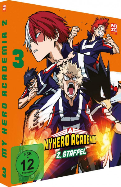 DVD My Hero Academia Staffel 2 Vol. 03