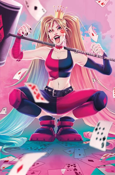 Harley Quinn 01 - mit Acryl-Figur