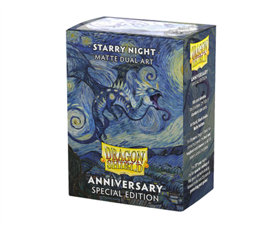 DRAGON SHIELD STANDARD SIZE MATTE DUAL ART SLEEVES - STARRY NIGHT (100 SLEEVES)