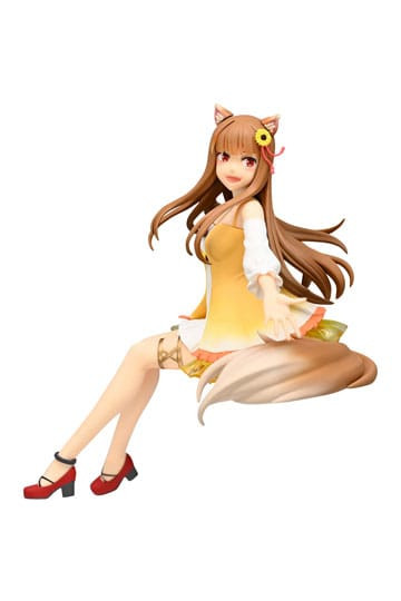 Figure: Spice and Wolf Noodle Stopper PVC Statue Holo Sunflower Dress Ver. 17 cm