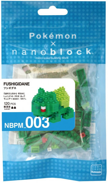 nanoblock nbpm-003: Pokemon - Bisasam