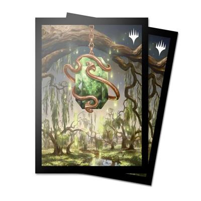 UP - MODERN HORIZONS 3 100CT DECK PROTECTOR SLEEVES GREEN FOR MAGIC: THE GATHERING