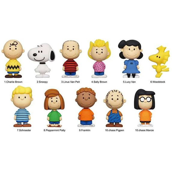 Figural Bag Clip - Peanuts 3D PVC-Taschenanhänger Series 01 Blind Bag