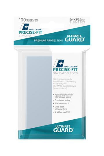 Ultimate Guard Precise-Fit Sleeves Side-Loading Standardgröße Transparent (100)