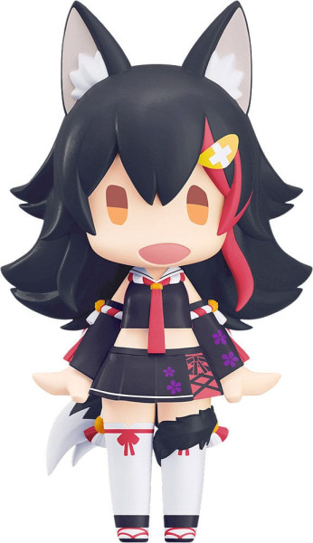 Figure: Hololive Production HELLO! GOOD SMILE Actionfigur Ookami Mio 10 cm