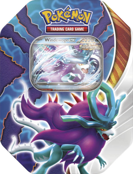 Pokemon TCG: Tin #112 Windewoge ex Tin-Box