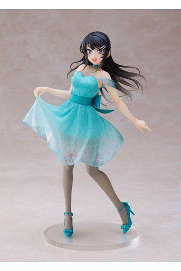 Figure: Rascal Does Not Dream of Bunny Girl Senpai Coreful PVC Statue Mai Sakurajima Clear Dress Ver