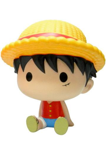 Figure: One Piece Chibi Spardose Ruffy 15 cm