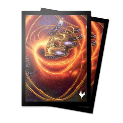 UP - MODERN HORIZONS 3 100CT DECK PROTECTOR SLEEVES RED FOR MAGIC: THE GATHERING