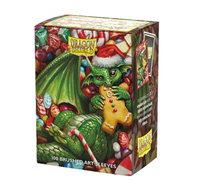 Dragon Shield Standard Brushed Art Sleeves - Christmas 2024 (100 Sleeves)