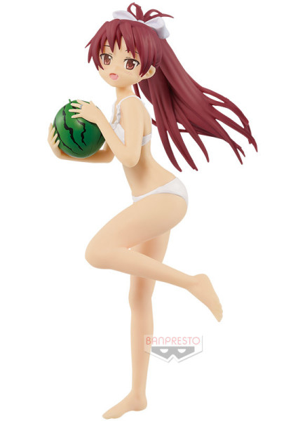 Figure: Mahou Shoujo Madoka Magica - Sakura Kyouko - Swimsuit Version 22cm