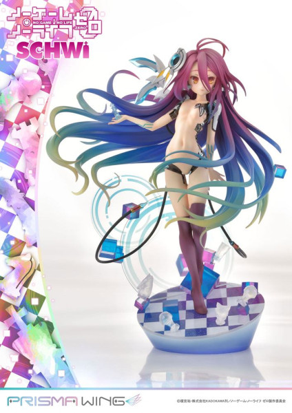 Figure: No Game No Life Prisma Wing PVC Statue 1/7 Schwi 26 cm