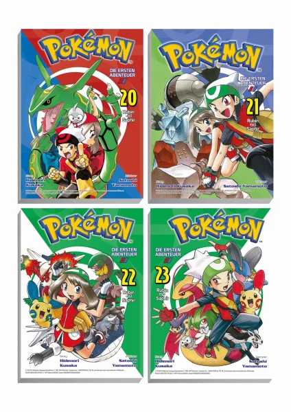 Pokemon - Manga Bundle 06 (Band 20-23)