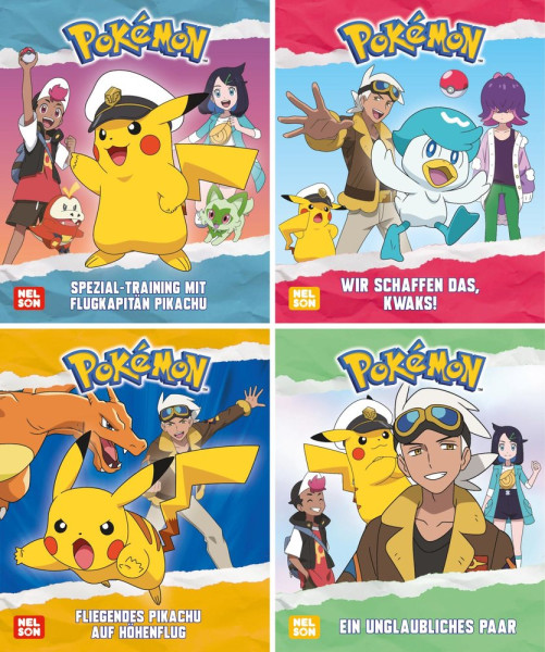 Mini-Bücher - Pokemon Pikachu 09-12