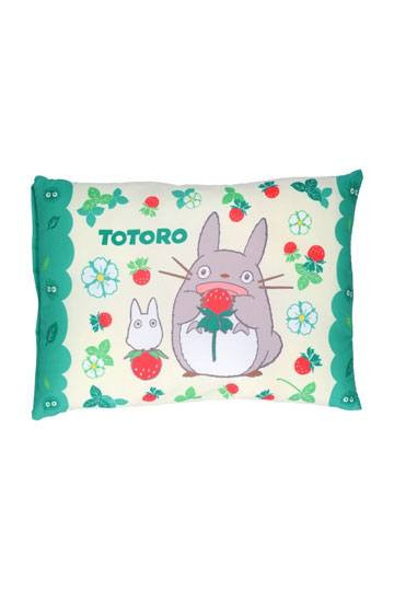 Plüsch: Mein Nachbar Totoro Kissen Totoro & Strawberries 28 x 39 cm