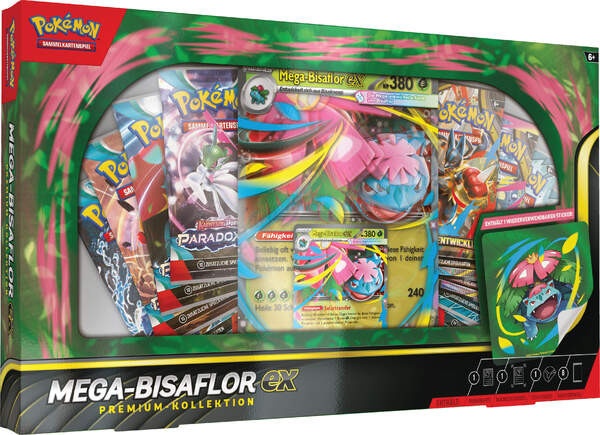 Pokemon TCG: Mega-Bisaflor EX Premium Kollektion
