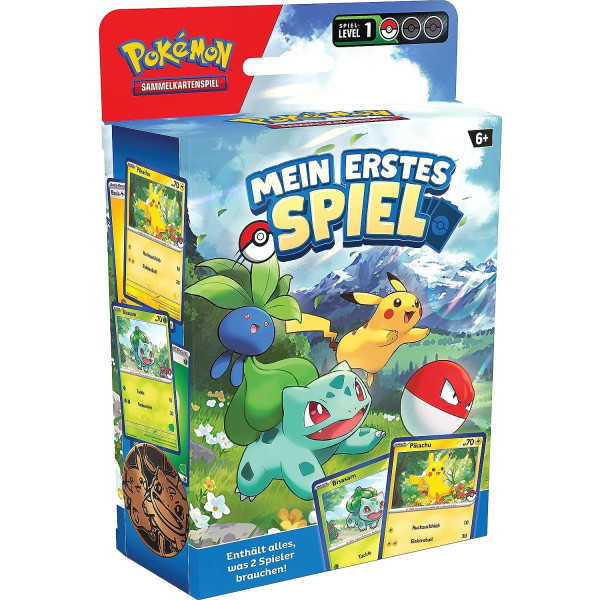 Pokemon TCG: Mein erstes Spiel - Bisasm & Pikachu - Deutsch