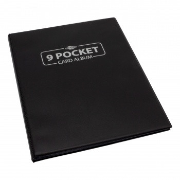 Blackfire 9 Pocket Card Album - Black