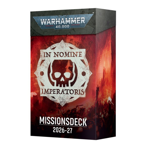 Warhammer 40,000: 40-65 In Nomine Imperatoris - Missionsdeck 2026-2027 DE