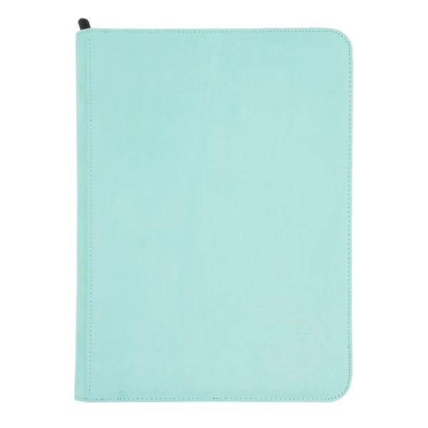 Caratex Zip Binder Card Album 9/18 Pocket Sideloading 360 - Turquoise