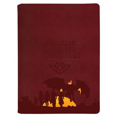 UP - OUTLAWS OF THUNDER JUNCTION 9-POCKET PREMIUM ZIPPERED PRO-BINDER Z FOR MAGIC: THE GATHERING