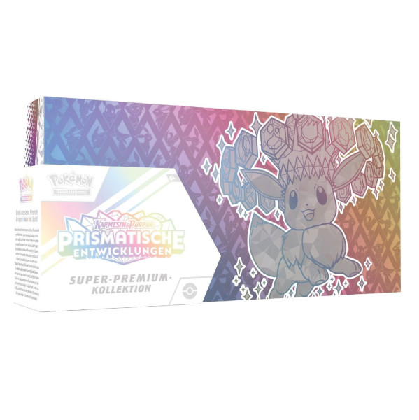Pokemon TCG: Karmesin und Purpur 08.5 Prismatische Entwicklungen - Super Premium Kollektion