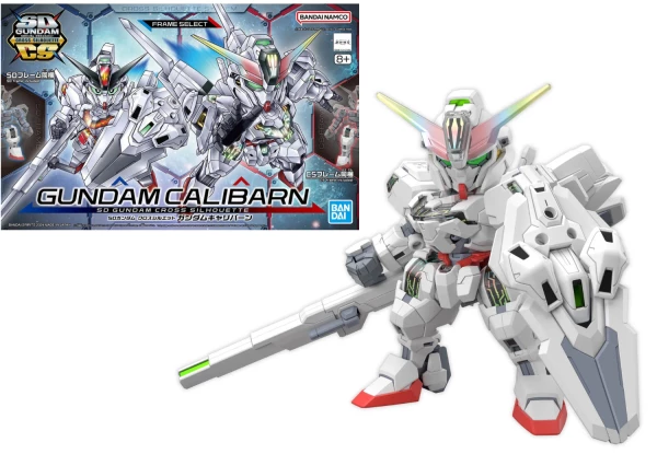 Model Kit: SD Gundam Cross Silhouette 20 - Gundam Calibarn CS Frame Included