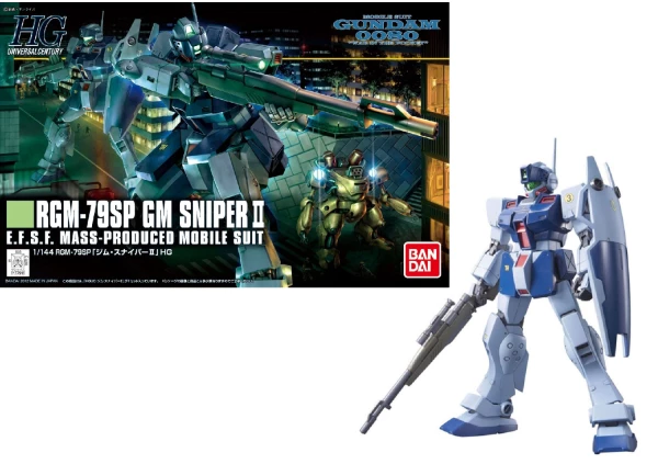 Model Kit: HG Gundam Universal Century 146 - RGM-79SP GM Sniper II E.F.S.F. 1/144