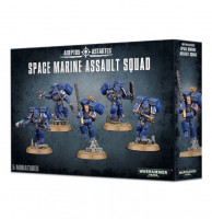 Warhammer 40,000: 48-09 Space Marines - Assault Squad 2020 Warhammer 40,000: 48-09 Space Marines - Assault Squad 2020