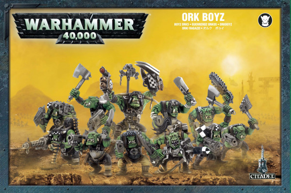 Warhammer 40,000: 50-10 Orks - Ork Boyz 2018