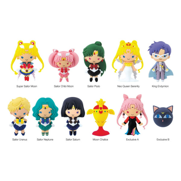 Figure: Sailor Moon 3D PVC-Taschenanhänger Series 02 BLINDPACK