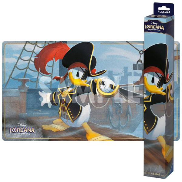 Disney Lorcana: 06 Azurblaues Meer - Spielmatte Donald Duck