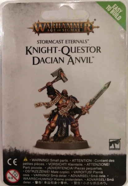Warhammer Age of Sigmar: Stormcast Eternals - Knight-Questor Dacian Anvil