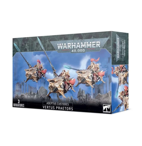 Warhammer 40,000: 01-12 Adeptus Custodes - Vertus Praetors 2018