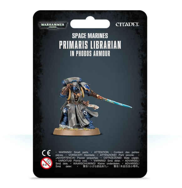 Warhammer 40,000: 48-67 Space Marines - Primaris Librarian in Phobos Armor 2025
